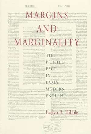 Margins and Marginality de Evelyn B Tribble