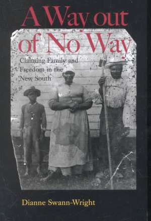 A Way Out of No Way: Claiming Family and Freedom in the New South de Dianne Swann-Wright