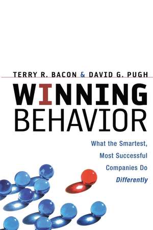 Winning Behavior: What the Smartest, Most Successful Companies Do Differently de Terry Bacon