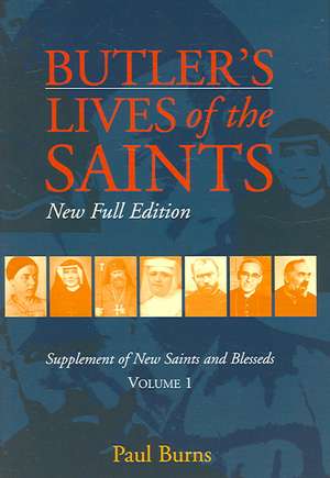 Supplement of New Saints and Blesseds de Paul Burns