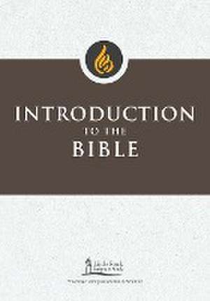 Introduction to the Bible de Stephen J Binz