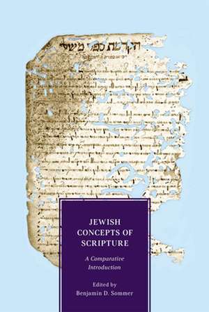 Jewish Concepts of Scripture – A Comparative Introduction de Benjamin D. Sommer