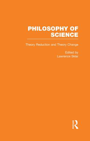 Theory Reduction and Theory Change de Lawrence Sklar