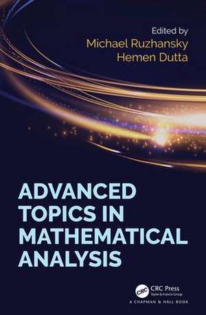 Advanced Topics in Mathematical Analysis de Michael Ruzhansky