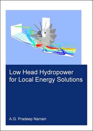 Low Head Hydropower for Local Energy Solutions de Pradeep Narrain