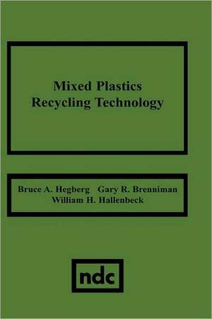 Mixed Plastics Recycling Technology de Bruce Hegberg