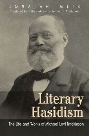 Literary Hasidism de Jonatan Meir