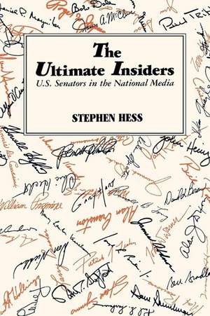 Ultimate Insiders de Stephen Hess