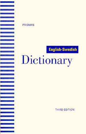 Prisma’s English-Swedish Dictionary de Prisma