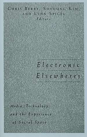 Electronic Elsewheres: Media, Technology, and the Experience of Social Space de Chris Berry