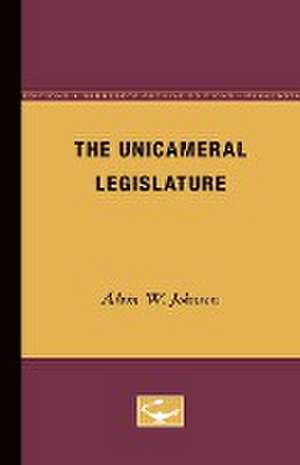 The Unicameral Legislature de Alvin Johnson