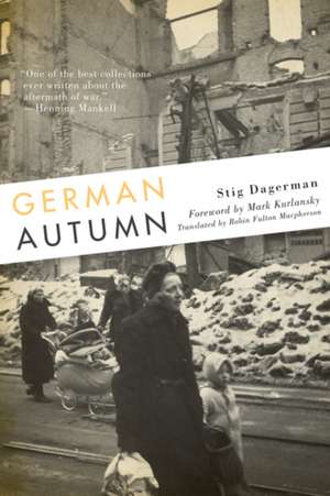 German Autumn de Stig Dagerman