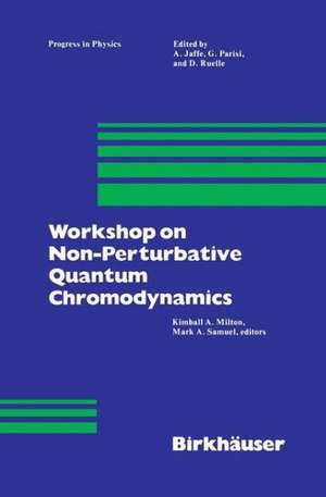 Workshop on Non-Perturbative Quantum Chromodynamics de Kimball Milton