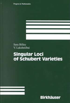 Singular Loci of Schubert Varieties de Sara Sarason