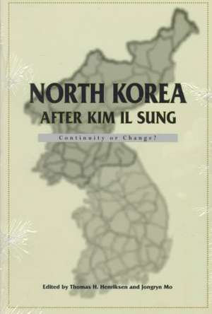 North Korea After Kim Il-Sung: A Six-Country Study 1970-1991 de Thomas H. Henriksen