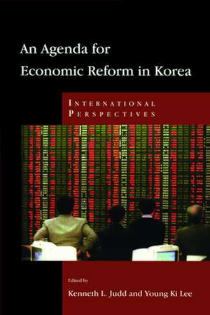 An Agenda for Economic Reform in Korea: International Perspectives de Kenneth L. Judd