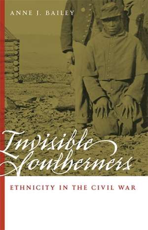 Invisible Southerners: Ethnicity in the Civil War de Anne J. Bailey