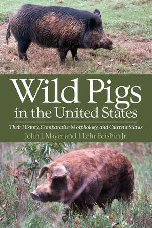 Wild Pigs in the United States: Their History, Comparative Morphology, and Current Status de John J. Mayer