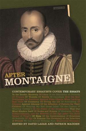 After Montaigne de David Lazar