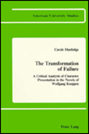 The Transformation of Failure de Carole Hanbidge