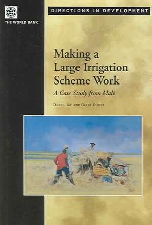 Making a Large Irrigation Scheme Work: A Case Study from Mali de Djibril Aw