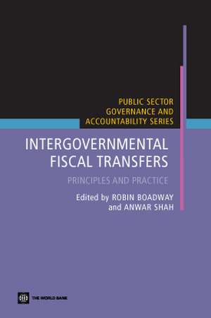 Intergovernmental Fiscal Transfers de Anwar Shah