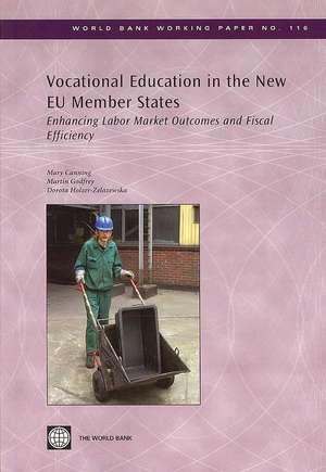 Vocational Education in the New EU Member States: Enhancing Labor Market Outcomes and Fiscal Efficiency de Mary Canning