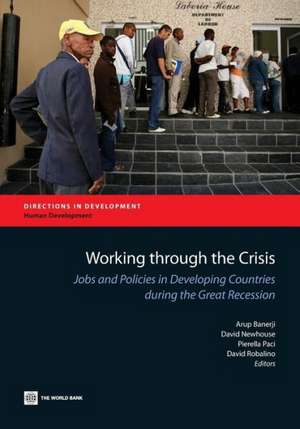 Working Through the Crisis: Jobs and Policies in Developing Countries During the Great Recession de David Locke Newhouse