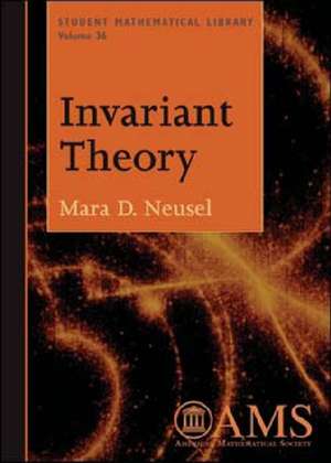 Invariant Theory de Sara D. Neusel