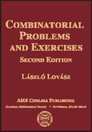 Combinatorial Problems and Exercises: Second Edition de Laszlo Lovasz