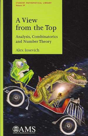 A View from the Top: Analysis, Combinatorics and Number Theory de Alex Iosevich