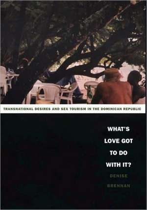 What`s Love Got to Do with It? – Transnational Desires and Sex Tourism in the Dominican Republic de Denise Brennan