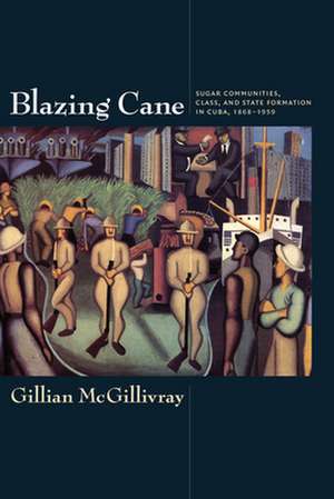 Blazing Cane – Sugar Communities, Class, and State Formation in Cuba, 1868–1959 de Gillian Mcgillivray