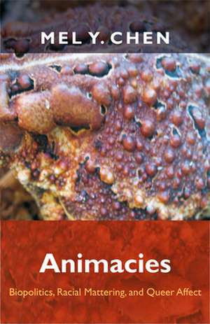 Animacies de Mel Y. Chen