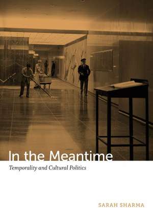 In the Meantime – Temporality and Cultural Politics de Sarah Sharma