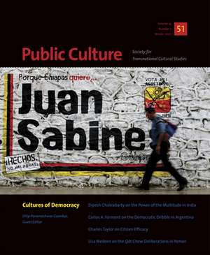 Public Culture: Cultures of Democracy de Dilip Parameshwar Gaonkar