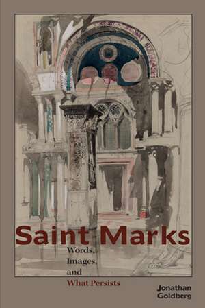 Saint Marks de Jonathan Goldberg