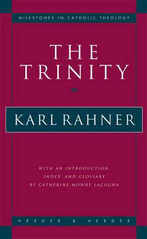 The Trinity de Karl Rahner