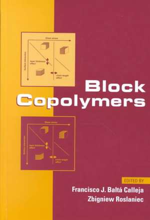 Block Copolymers de Francisco Balta Calleja