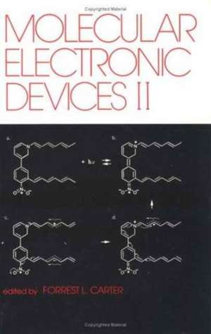 Molecular Electronic Devices II de Carter