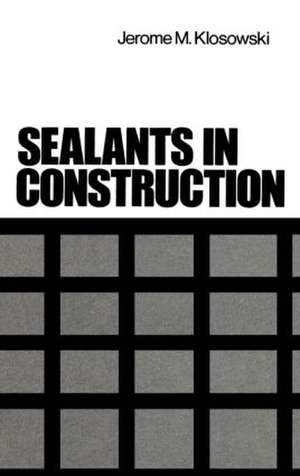 Sealants in Construction de Jerome Klosowski