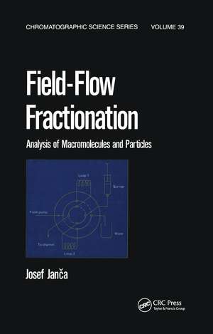 Field-Flow Fractionation de Josef Janca