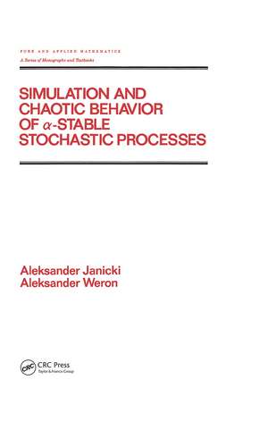 Simulation and Chaotic Behavior of Alpha-stable Stochastic Processes de Aleksand Janicki