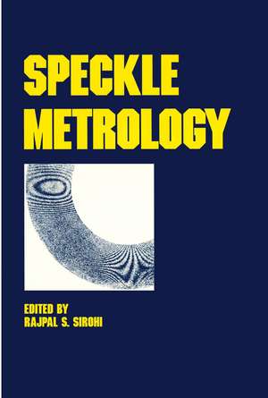 Speckle Metrology de Sirohi