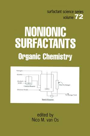 Nonionic Surfactants: Organic Chemistry de Nico M. van Os