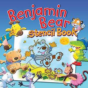 Benjamin Bear Stencil Book [With Stencils] de Claire Freedman