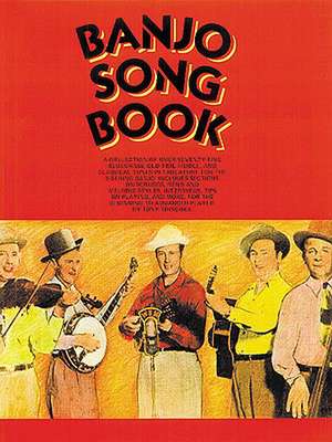 Banjo Song Book de Tony Trischka