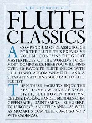 Flute Classics [With Flute Classics--Solo Part] de Amsco Publications