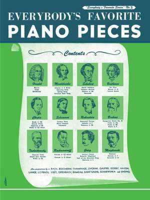 Everybody's Favorite Piano Pieces de Rudolf Steiner