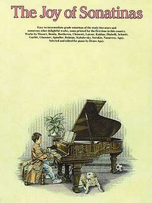 The Joy of Sonatinas: Piano Solo de Music Sales Corporation